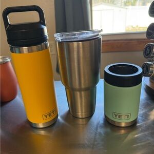 Yeti Lot of Drinkware